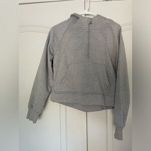 Gray Zip-Up Hoodie